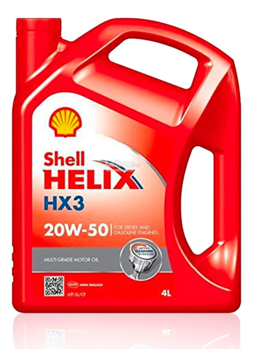 SHELL HELIX HX3 20W-50